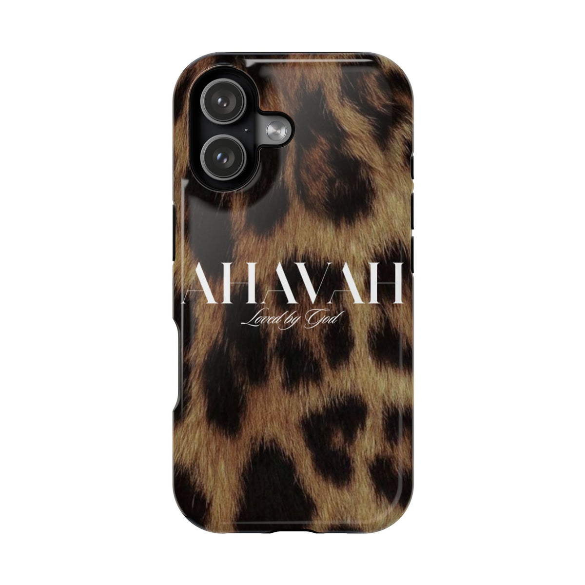 Leopard Print Ahavah Phone Case
