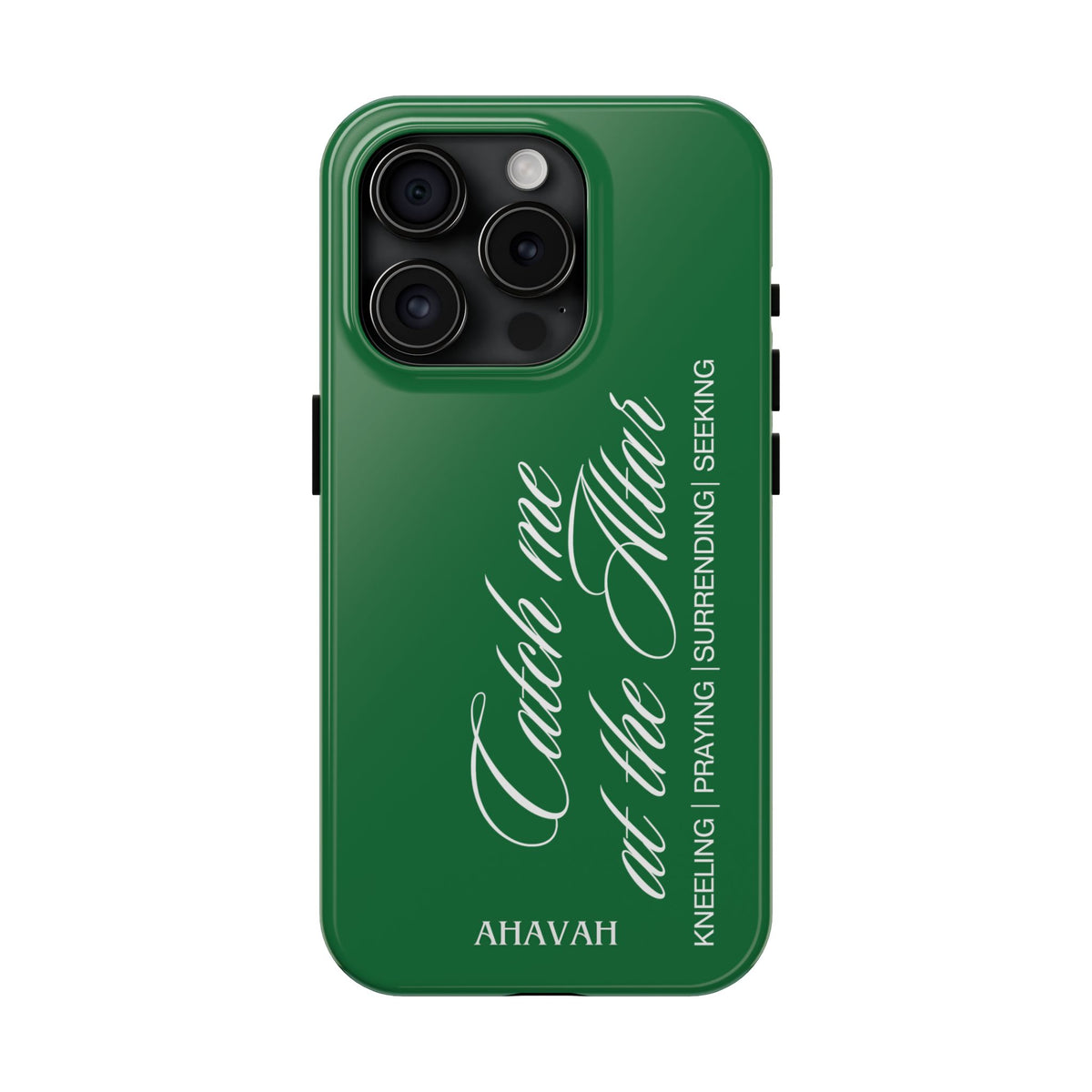 Catch Me at the Altar Phone Case | Garden Green