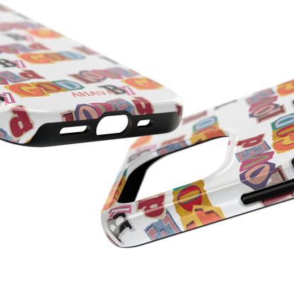 "Loved by God" white Phone Case