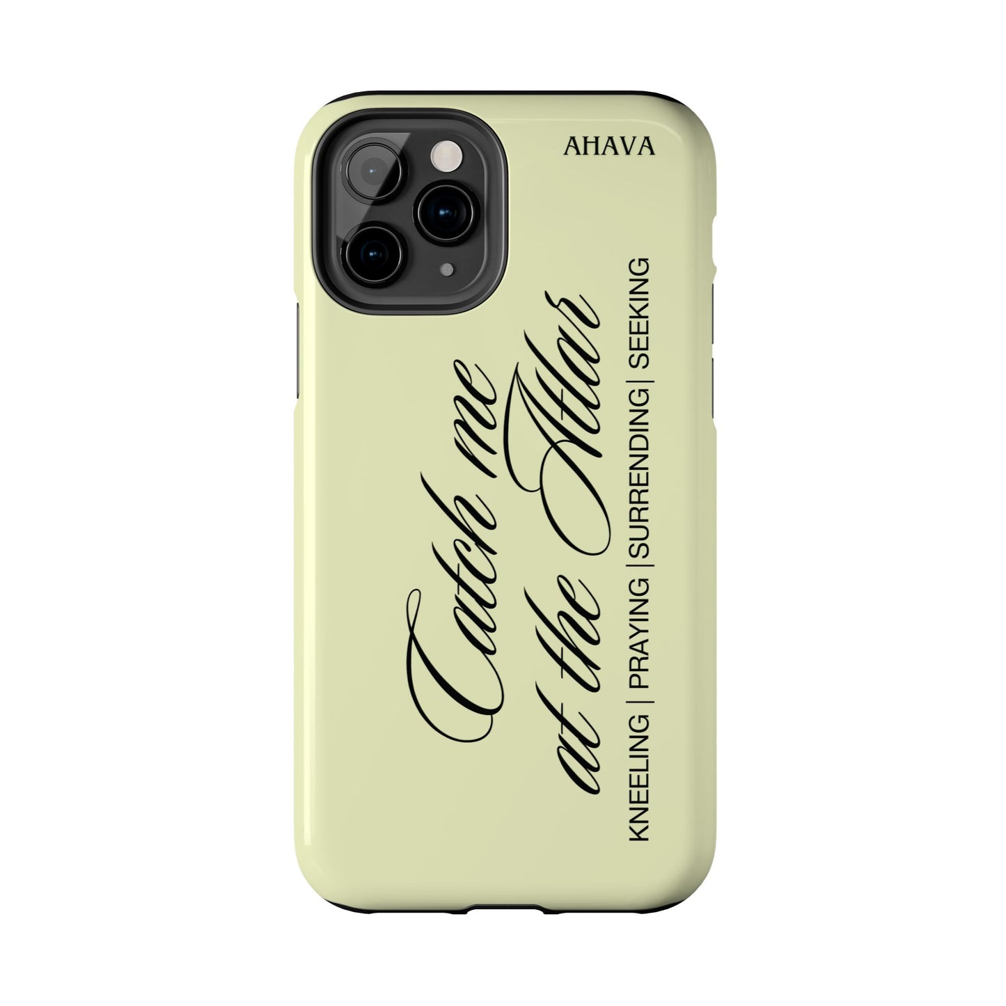 "Catch Me at the Altar" Lemon Phone Case