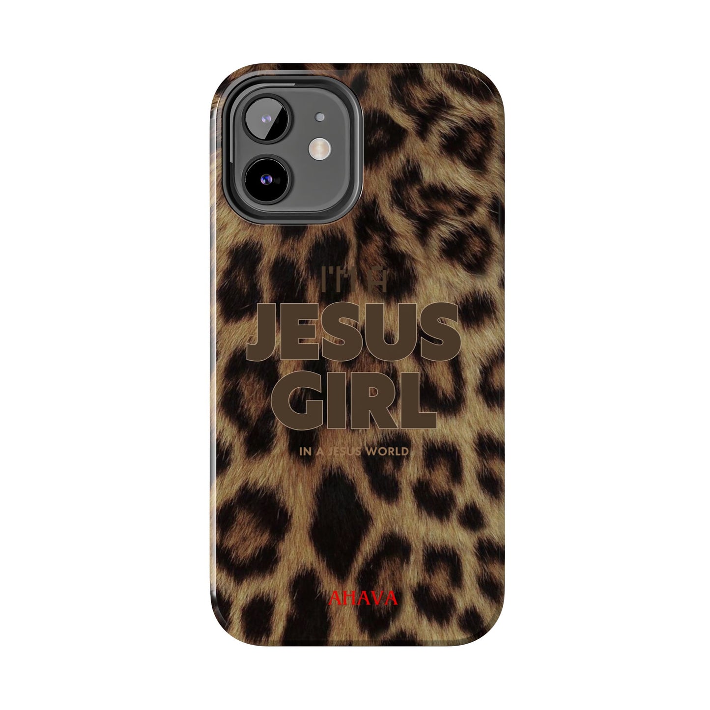 I'm a Jesus Girl Case - Leopard
