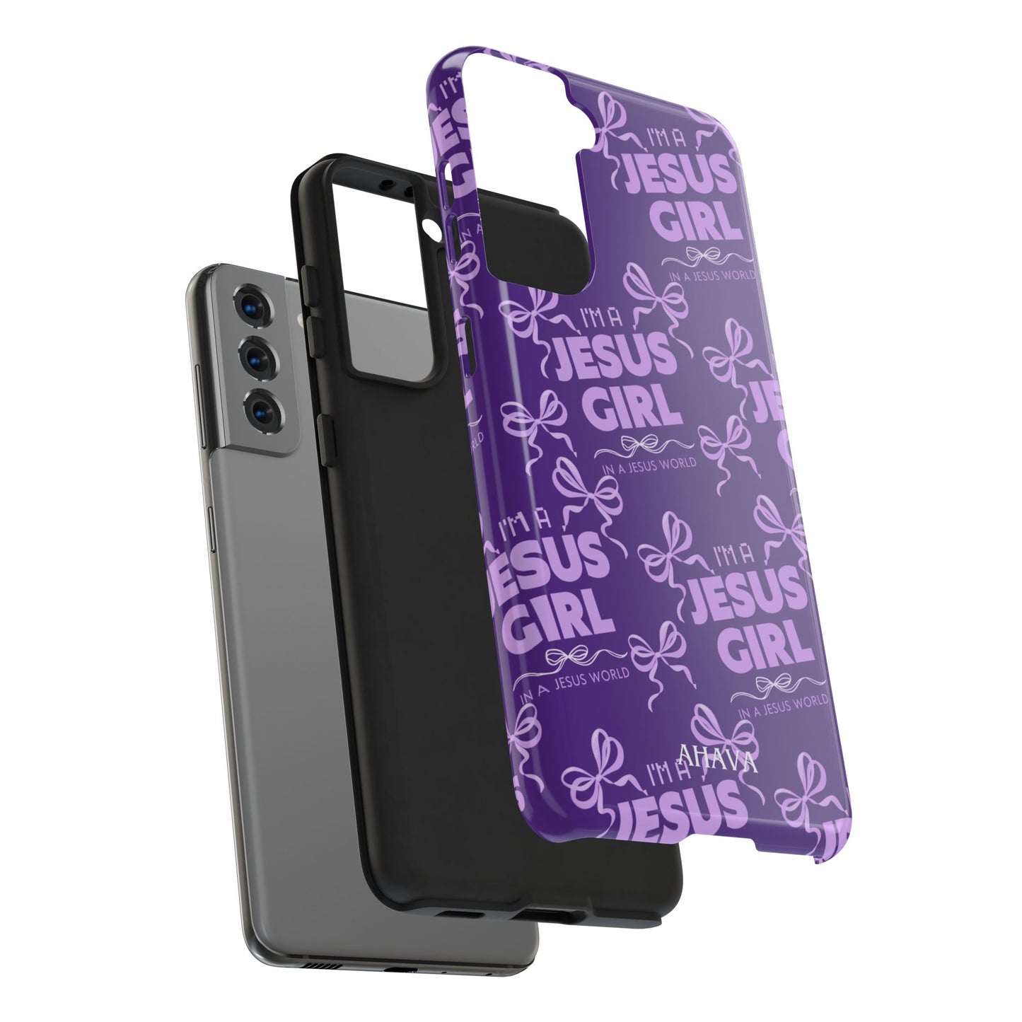 I'm a Jesus Girl Phone Case - Purple