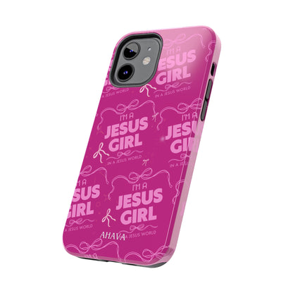 I'm a Jesus Girl Phone Case - Pink