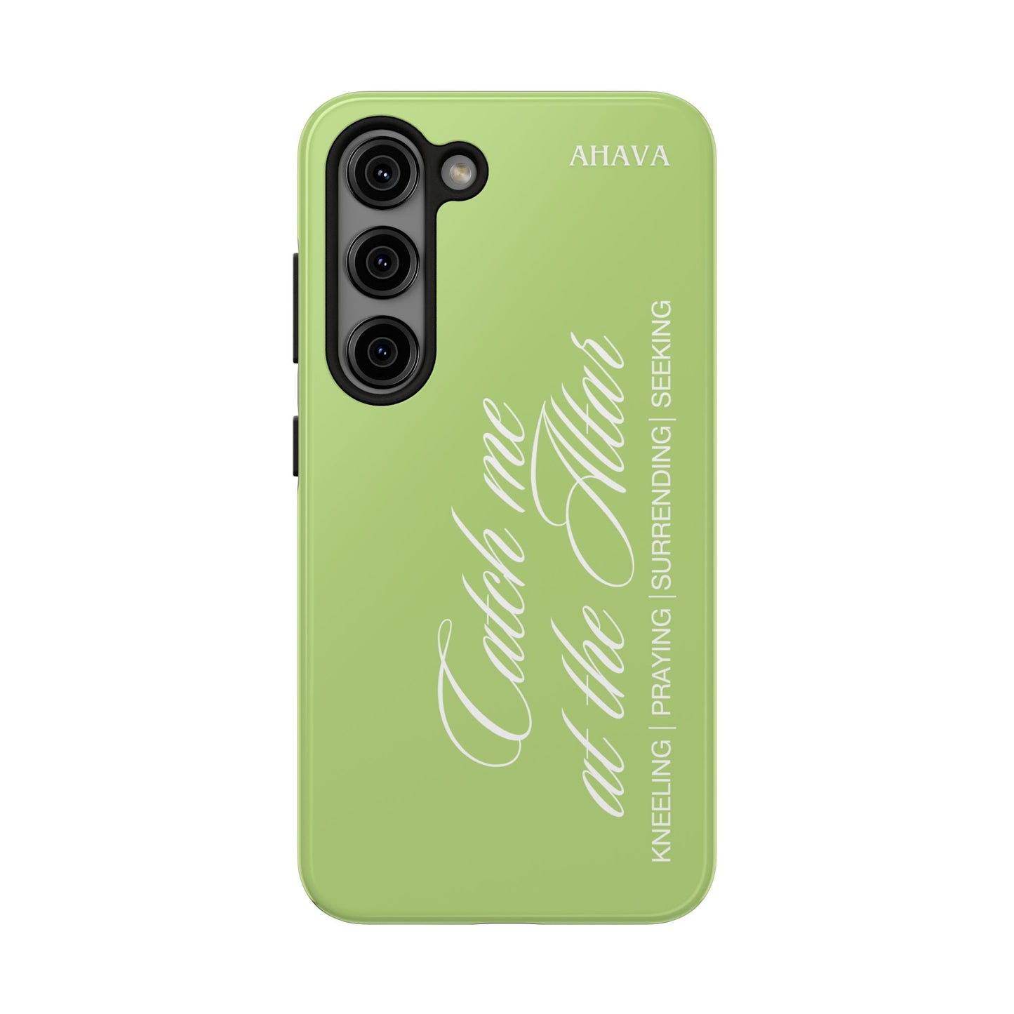 "Catch Me at the Altar" Matcha Tea Phone Case