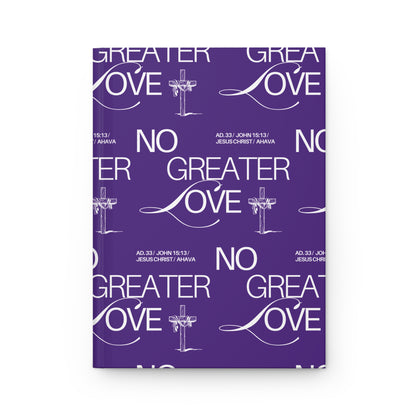 "No Greater Love" (Purple) Journal