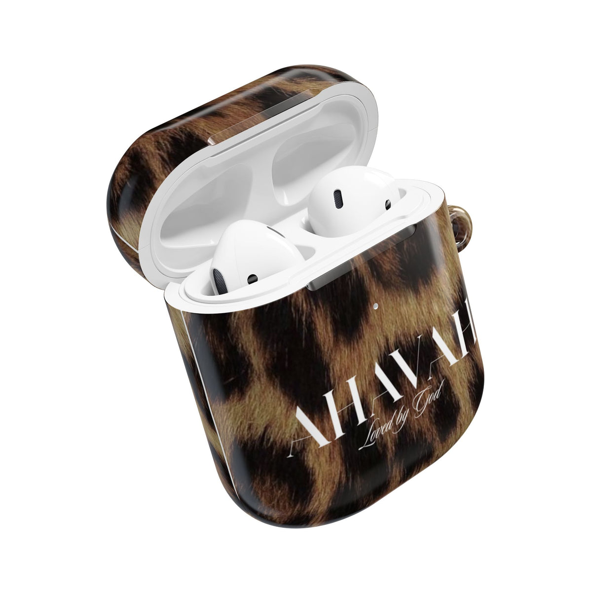 Copy of Personalized : Ahava Leopard Airpod Case