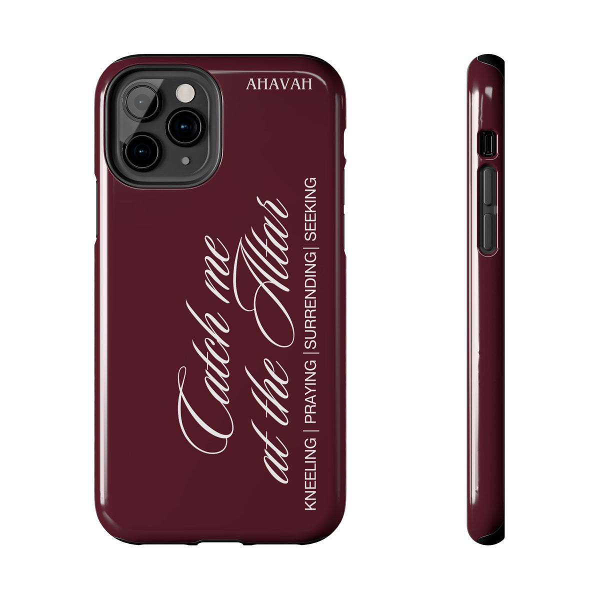 Catch Me at the Altar Phone Case | Anointed Wine