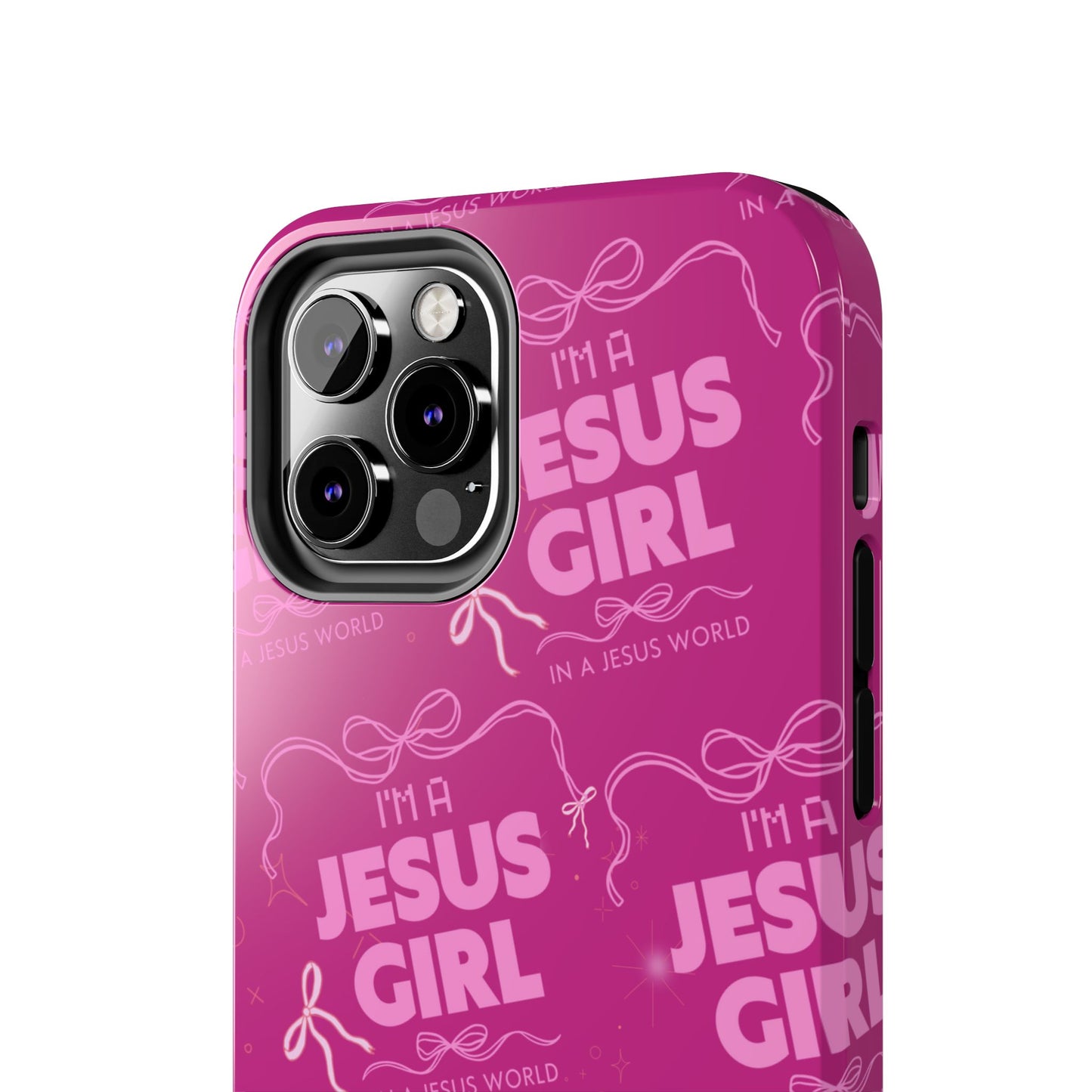 I'm a Jesus Girl Phone Case - Pink