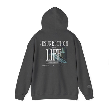 Resurrection and the Life | John 11:25 Hoodie