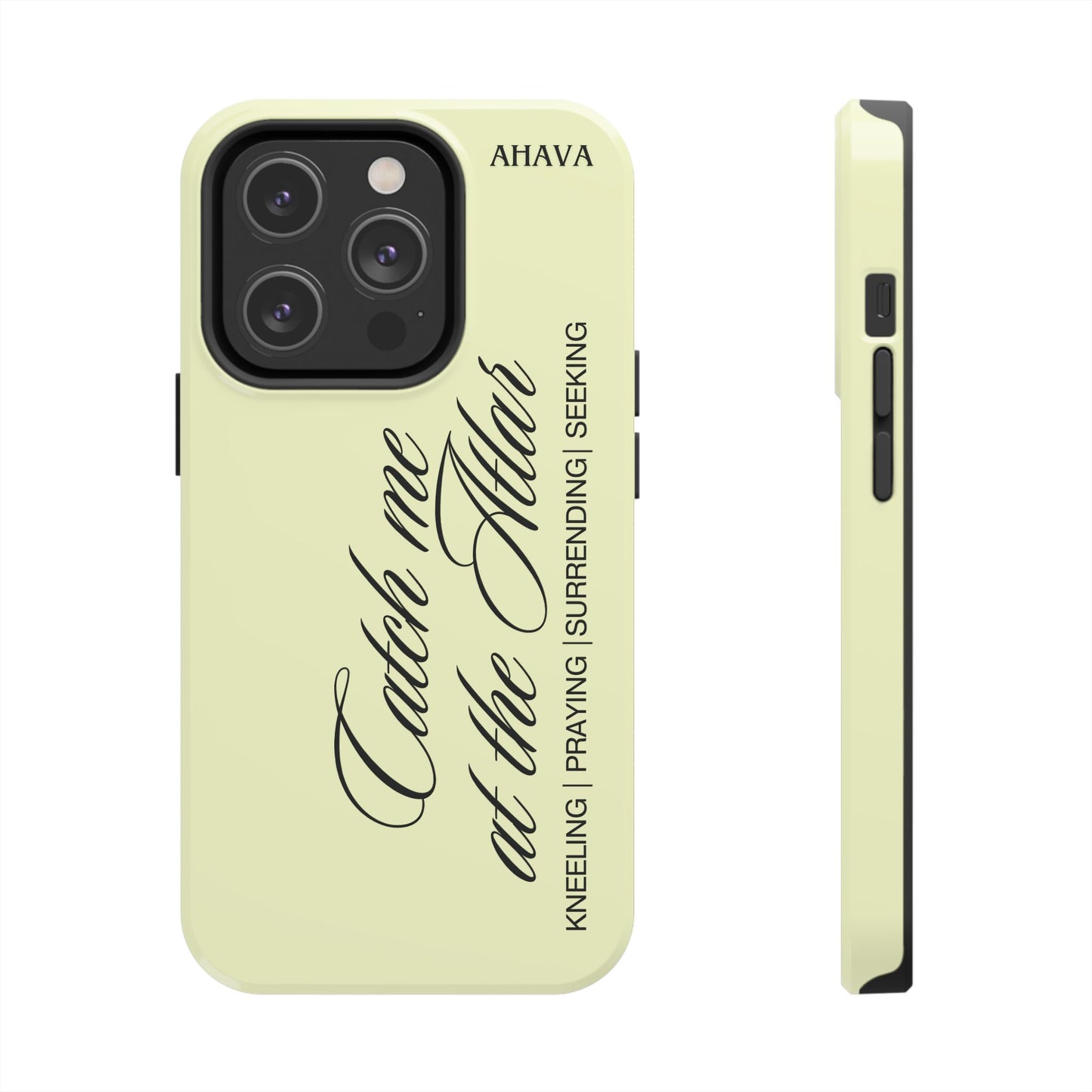 "Catch Me at the Altar" Lemon Phone Case