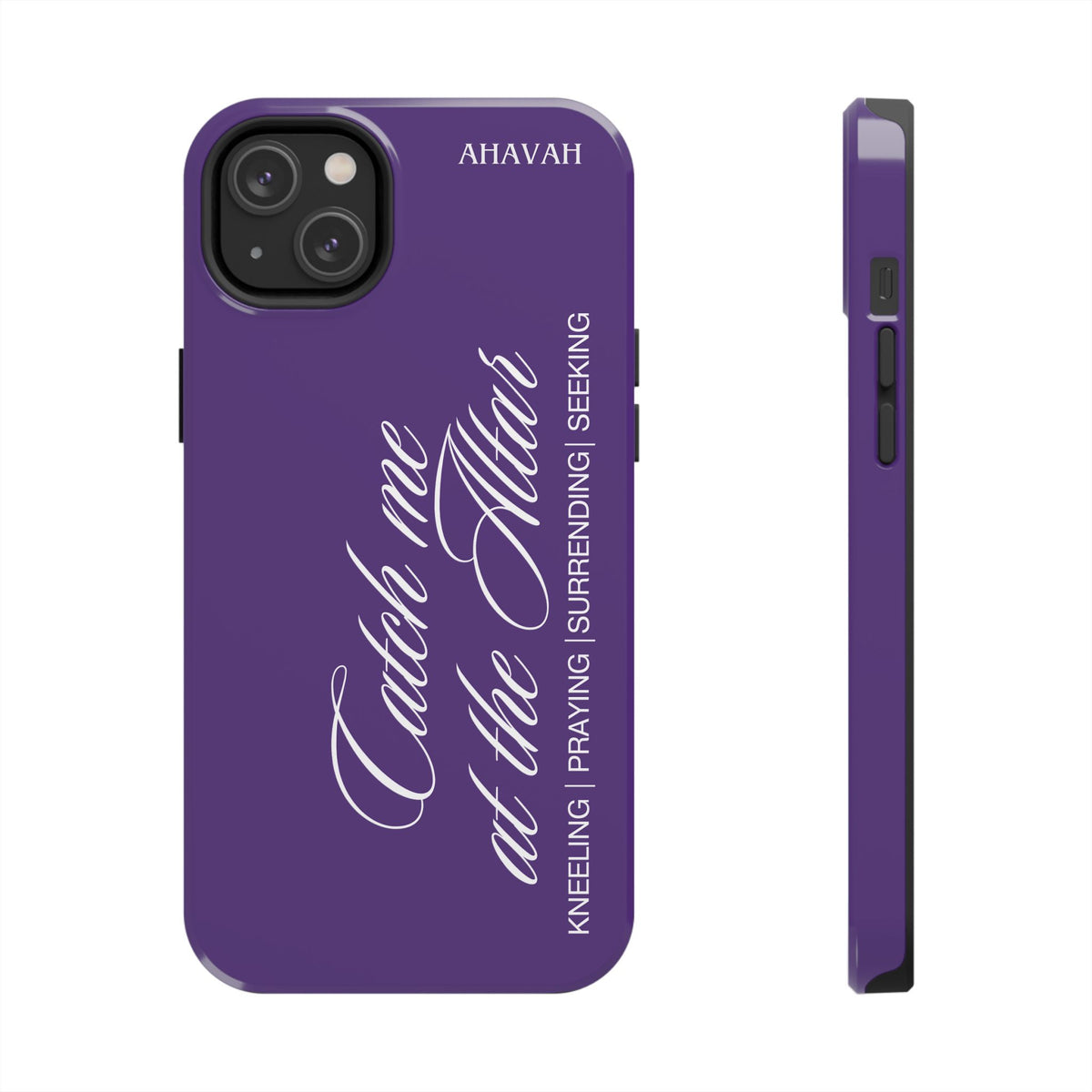 Catch Me at the Altar Phone Case | Royal Violet