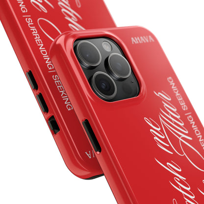 "Catch Me at the Altar" Red Phone Case