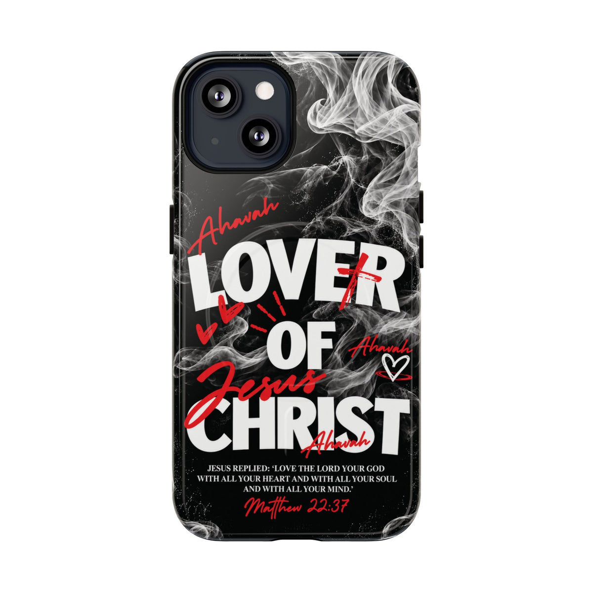 Lover of Christ | Matthew 22:37 MagSafe Phone Case