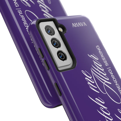 "Catch Me at the Altar" Purple Phone Case