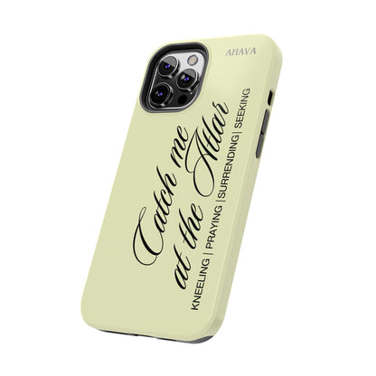 "Catch Me at the Altar" Lemon Phone Case