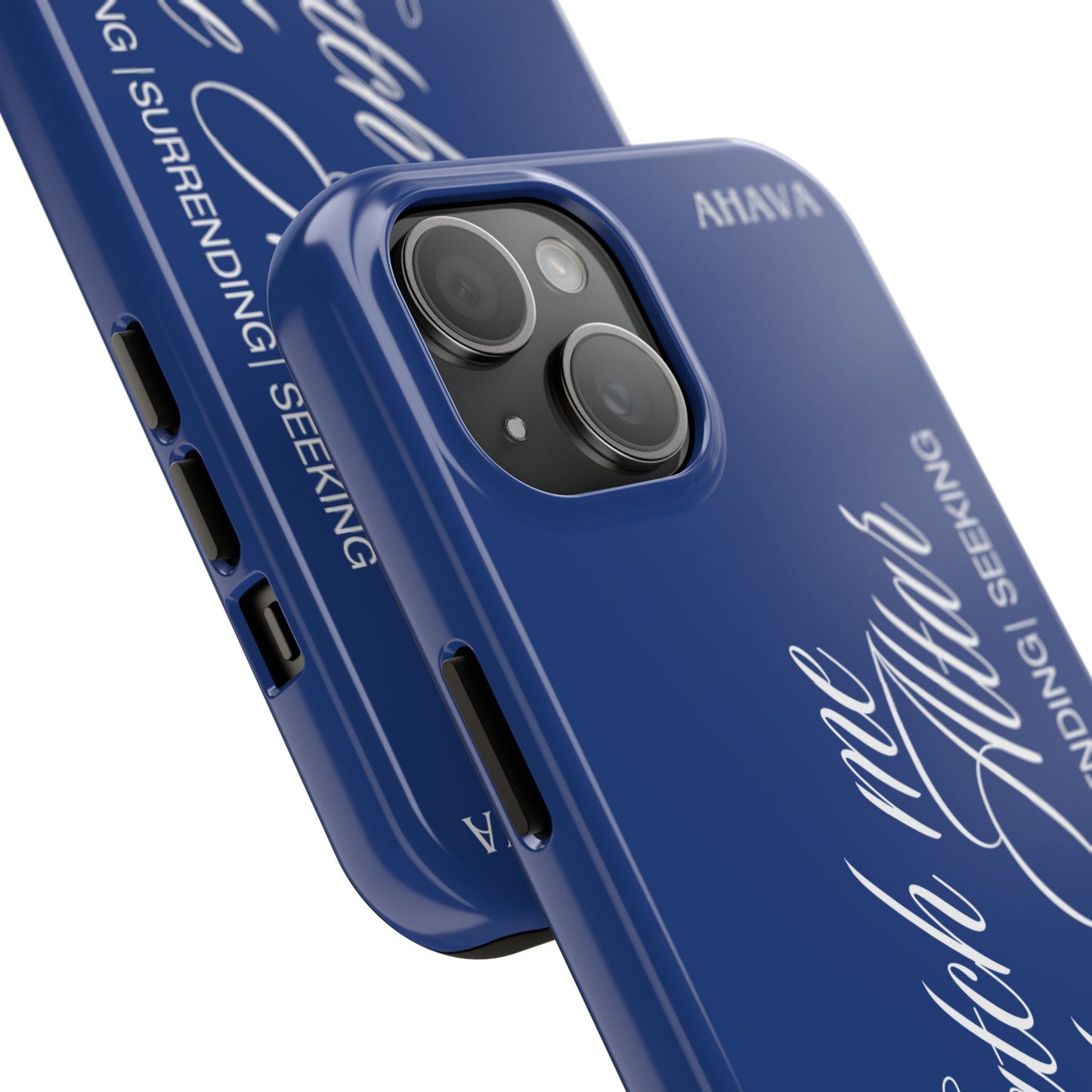 "Catch Me at the Altar" Blue Phone Case