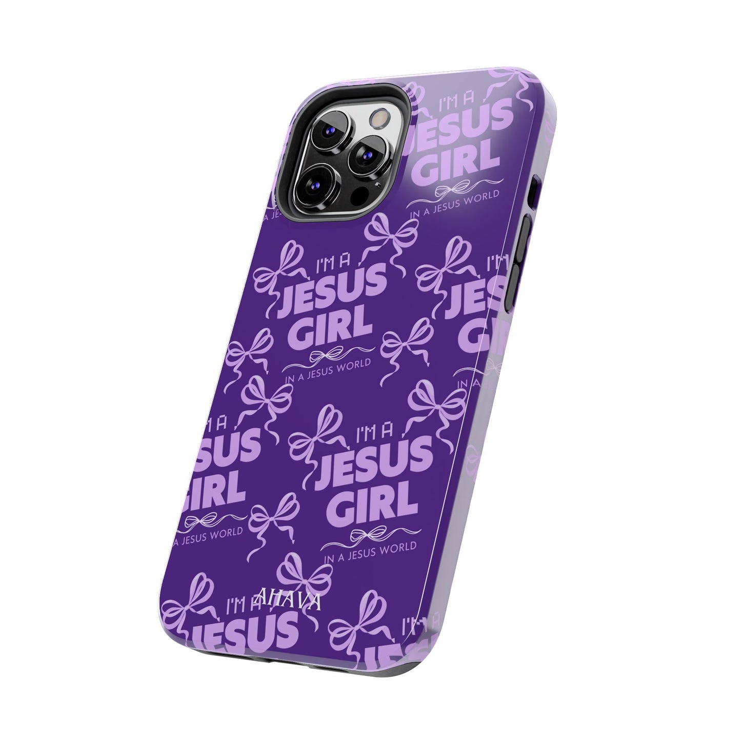 I'm a Jesus Girl Phone Case - Purple