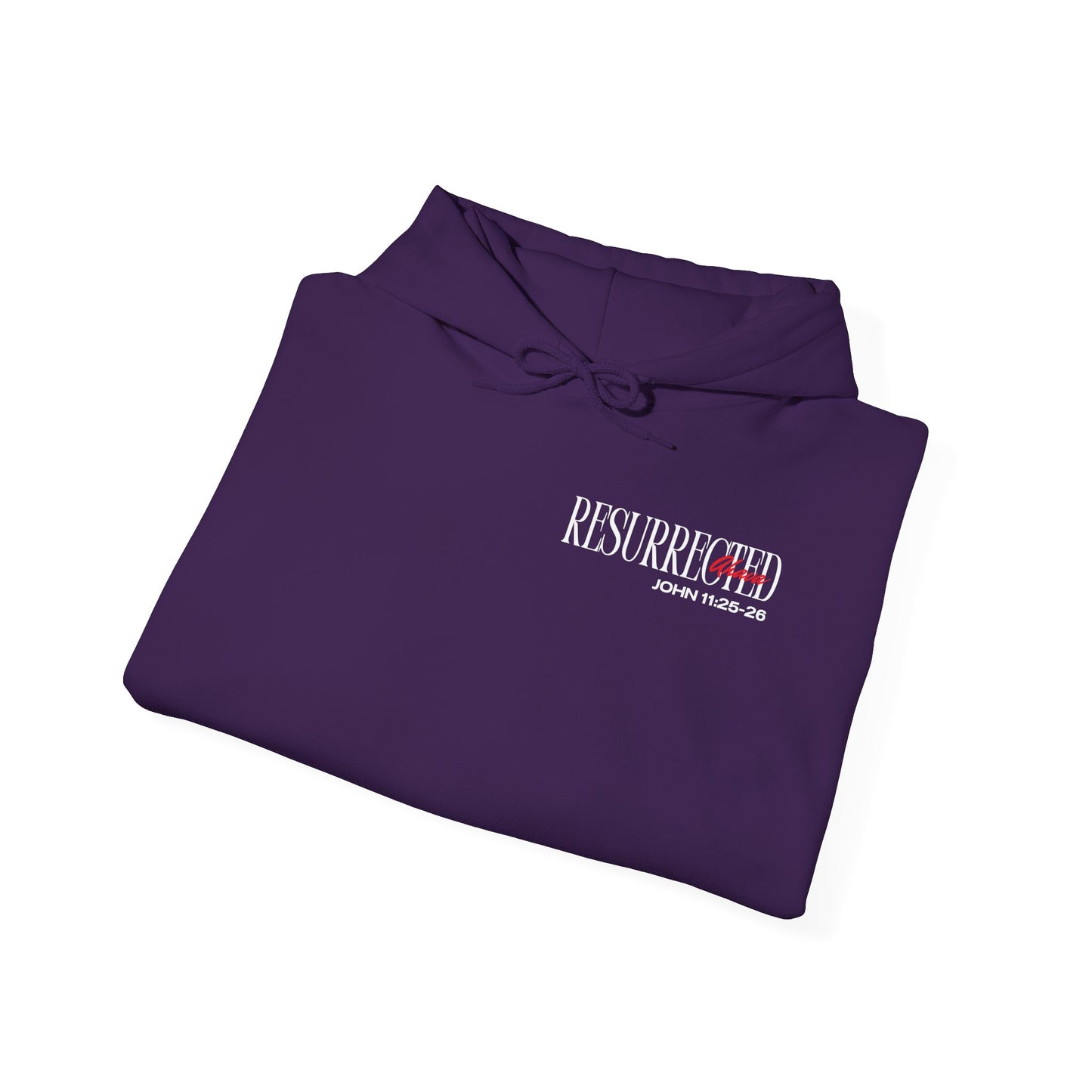 Resurrection and the Life | John 11:25 Hoodie