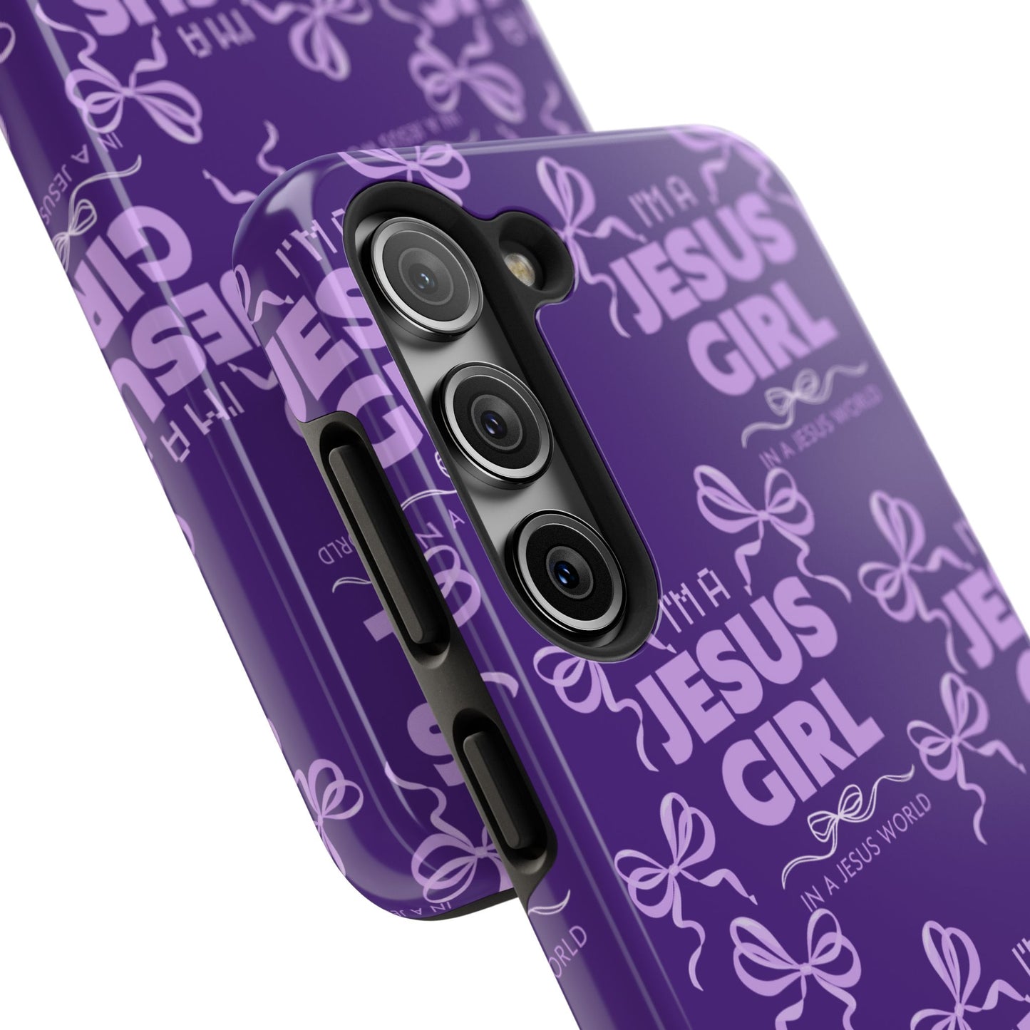 I'm a Jesus Girl Phone Case - Purple