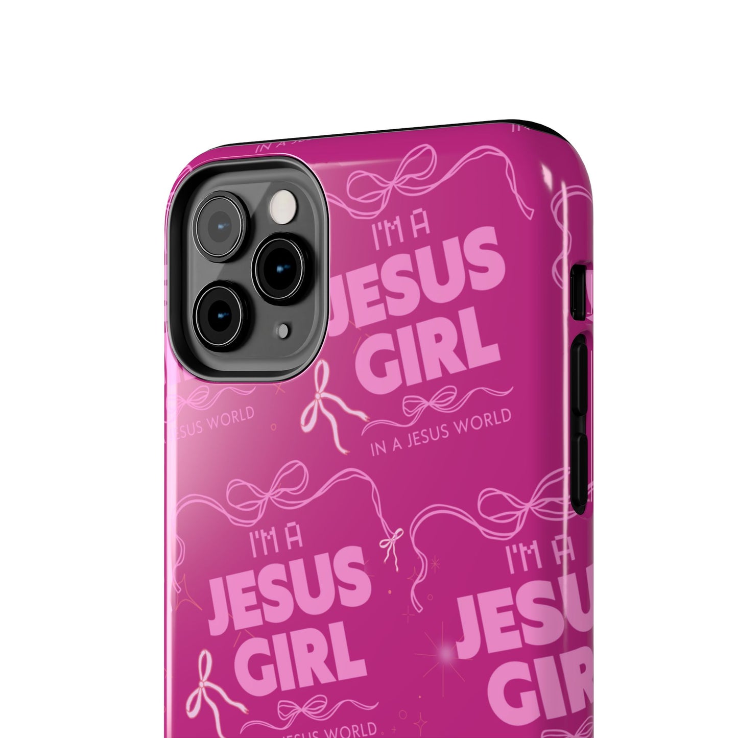 I'm a Jesus Girl Phone Case - Pink
