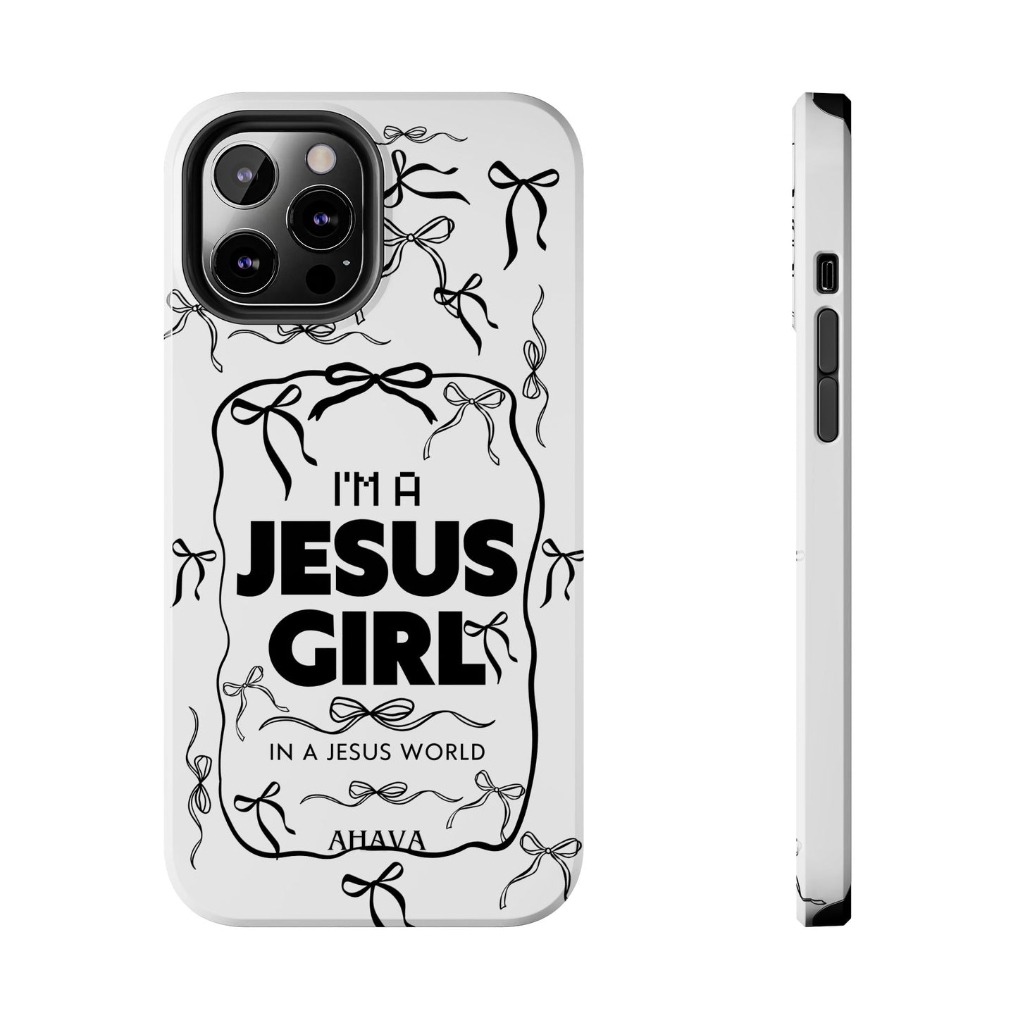 I'm a Jesus Girl  Case - black