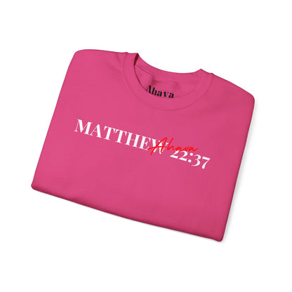 Lover of Christ Sweatshirt | Matthew 22:37