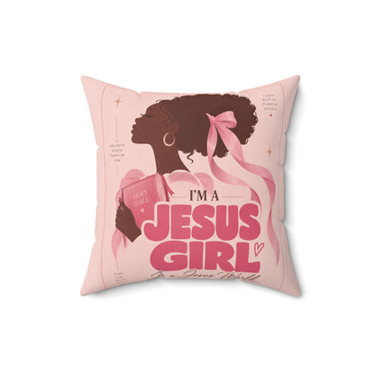 The "Jesus Girl" Accent Pillow