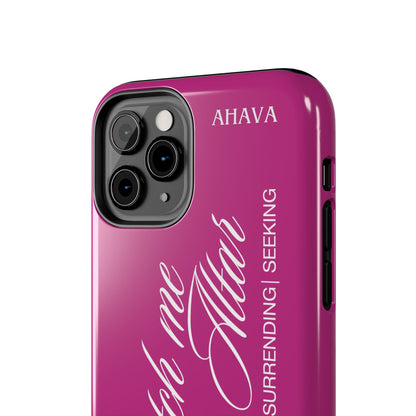 "Catch Me at the Altar" Pink Phone Case