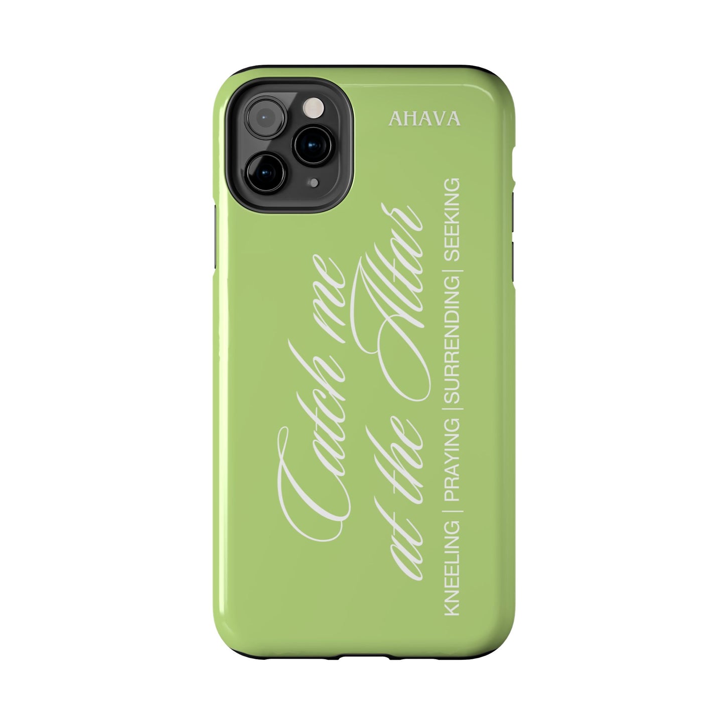 "Catch Me at the Altar" Matcha Tea Phone Case