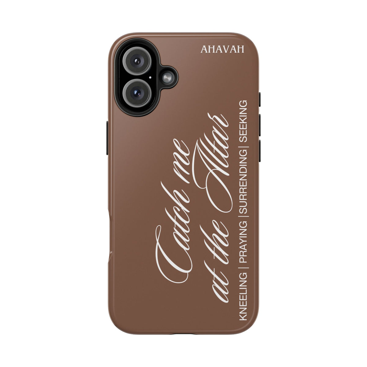 Catch Me at the Altar Phone Case - Cocoa