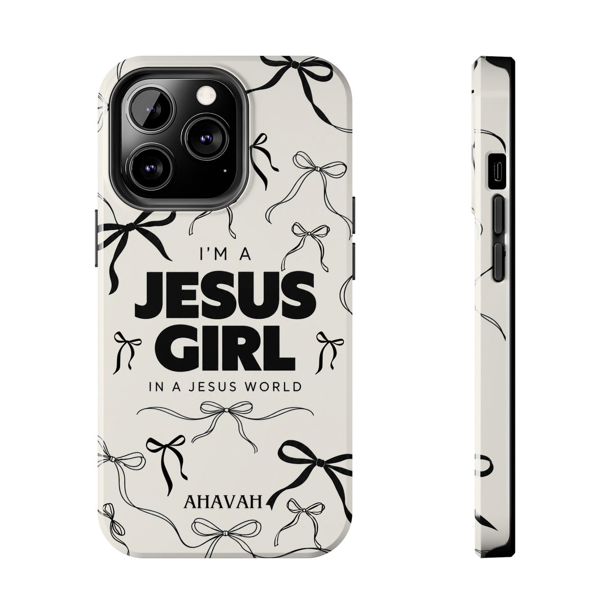 I'm a Jesus Girl White Phone Case