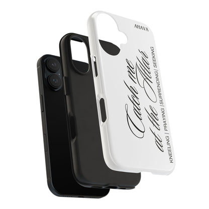 "Catch Me at the Altar" White Phone Case