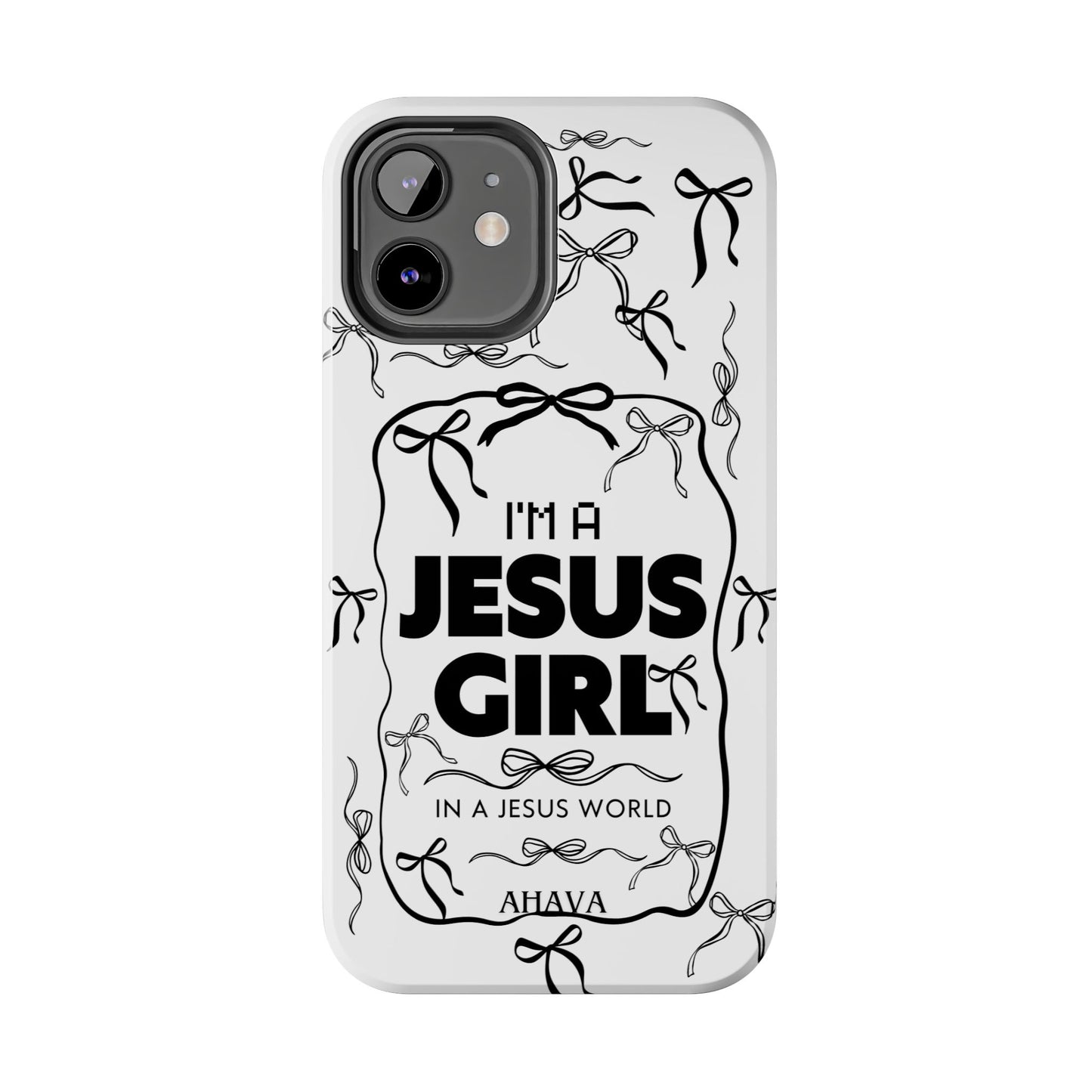 I'm a Jesus Girl  Case - black