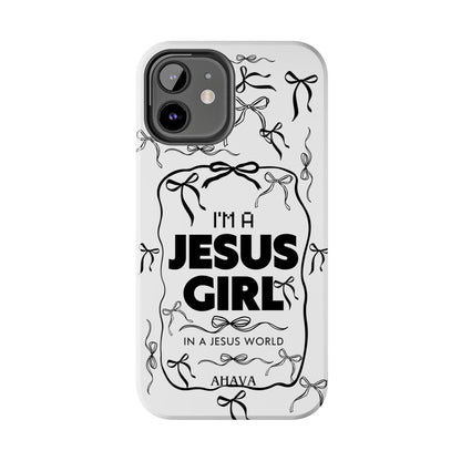 I'm a Jesus Girl  Case - black