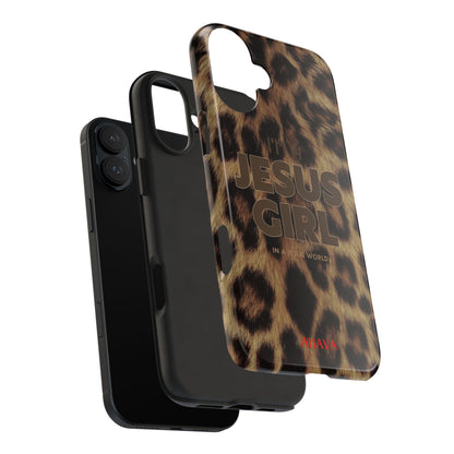 I'm a Jesus Girl Case - Leopard