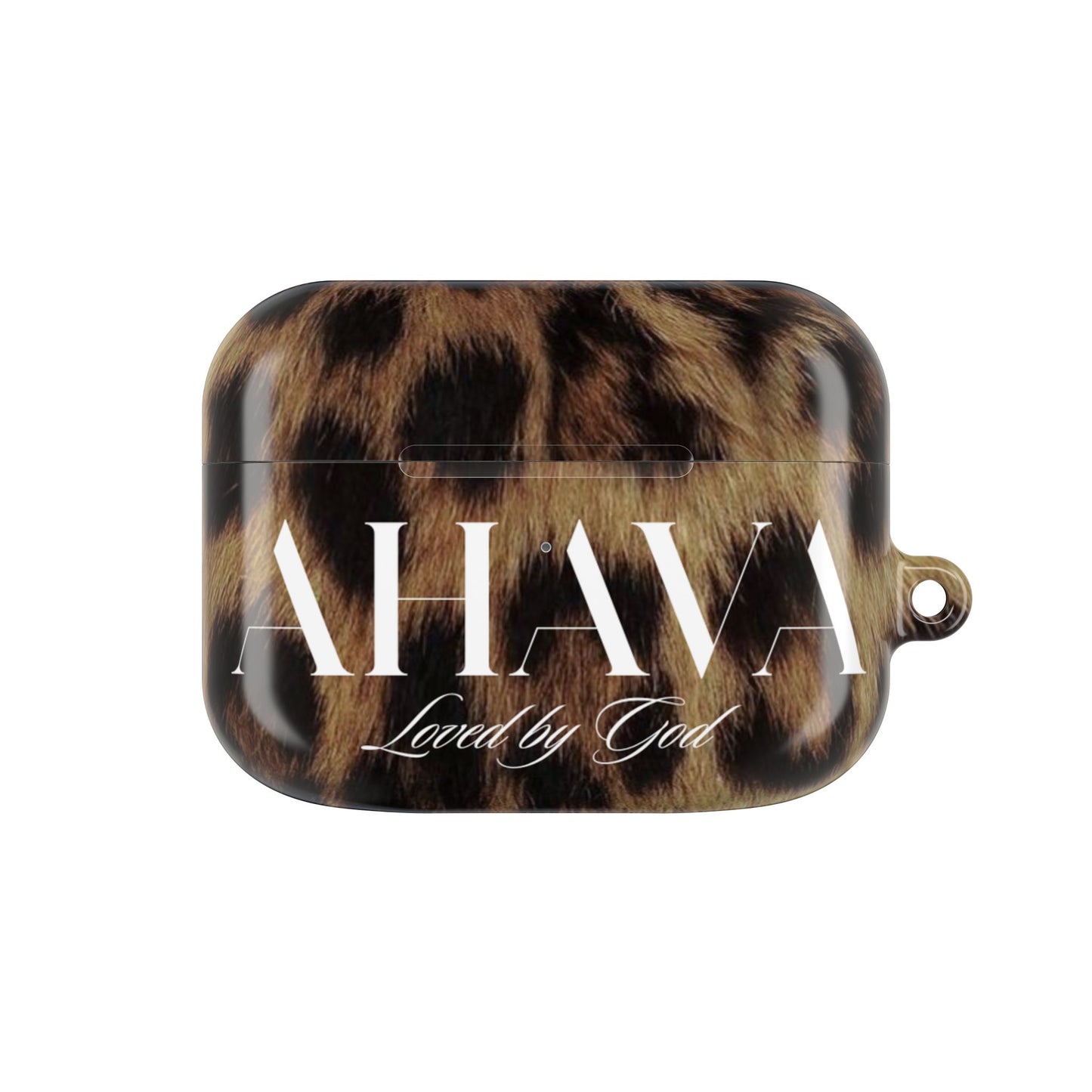 Ahava Leopard Airpod Case