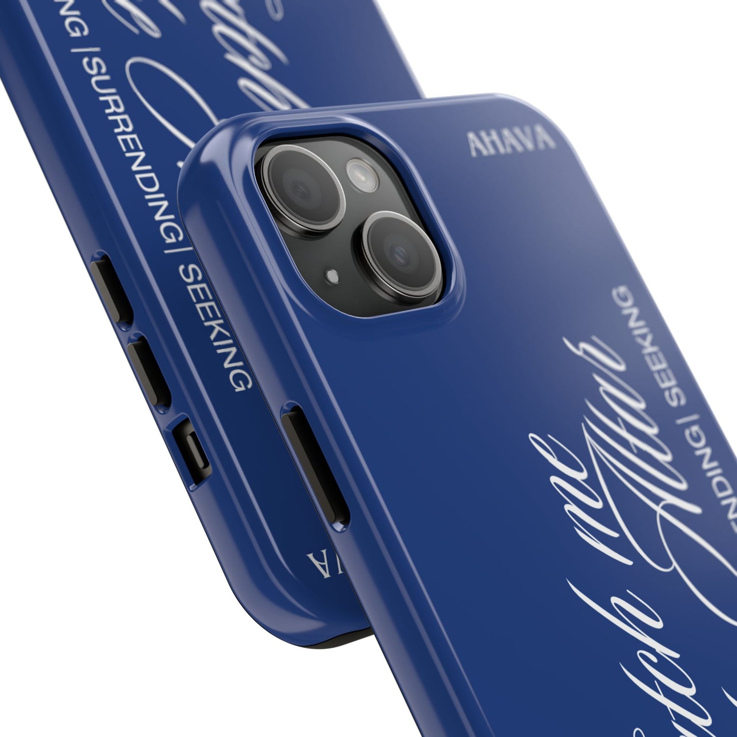 "Catch Me at the Altar" Blue Phone Case