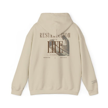 Resurrection and the Life | John 11:25 Hoodie