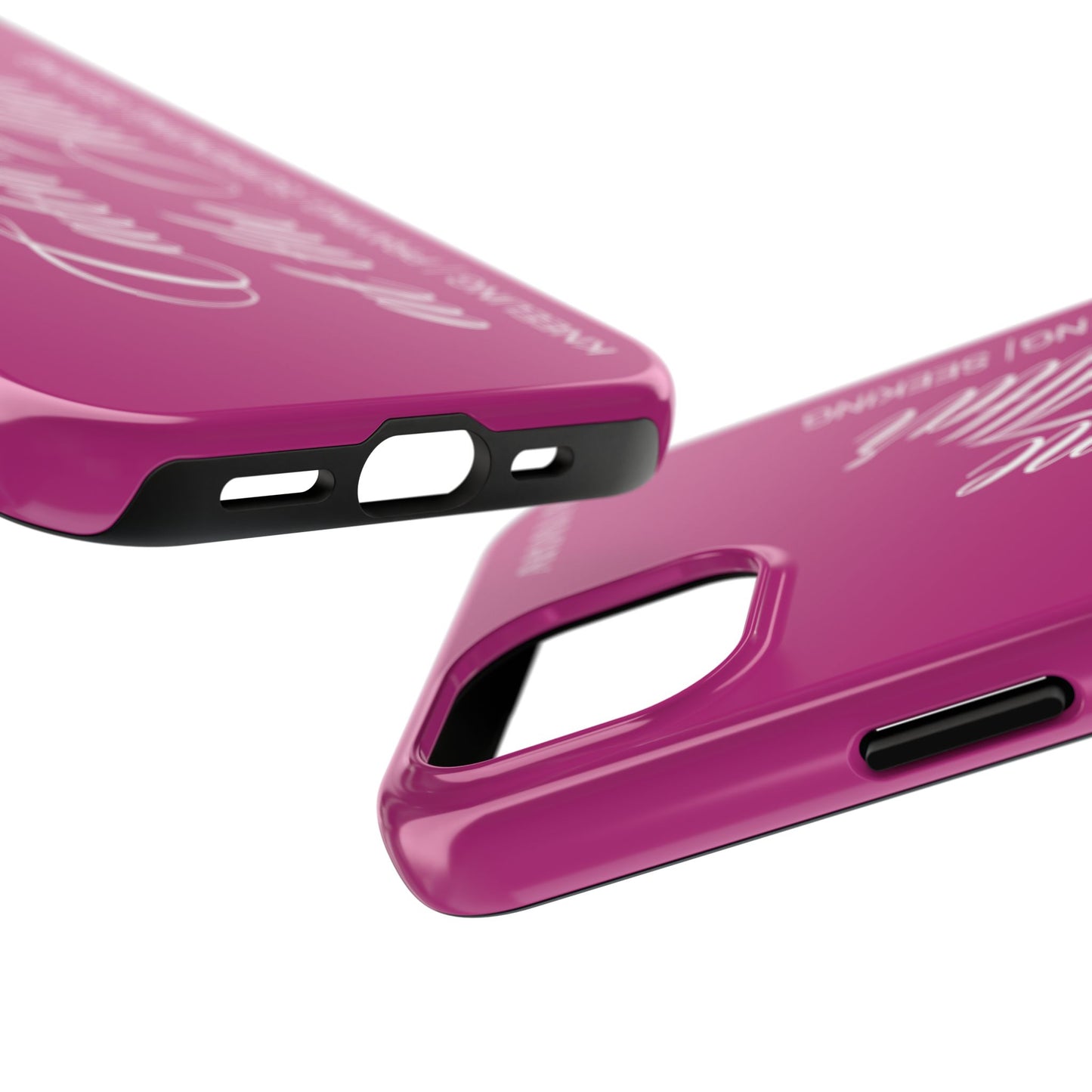 "Catch Me at the Altar" Pink Phone Case