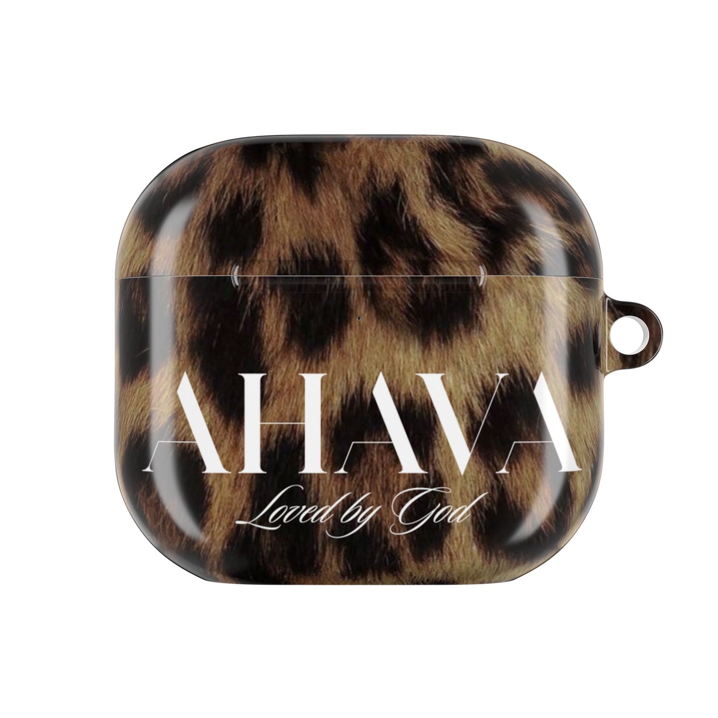 Ahava Leopard Airpod Case