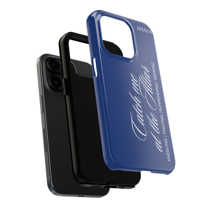 "Catch Me at the Altar" Blue Phone Case