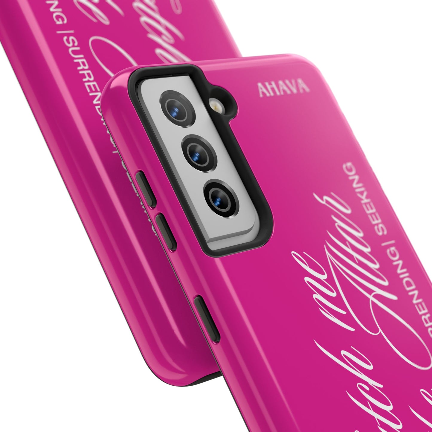 "Catch Me at the Altar" Hot Pink Phone Case