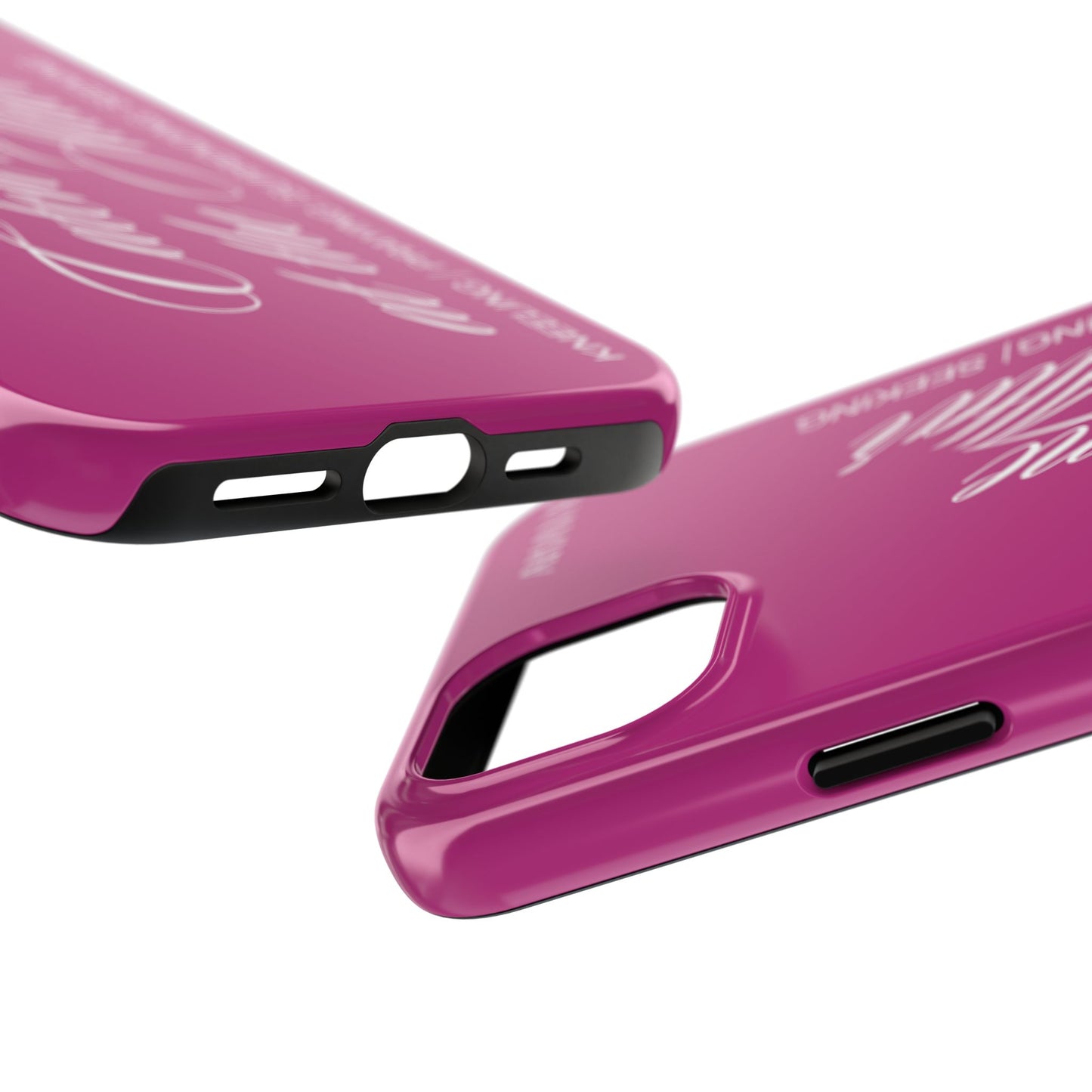 "Catch Me at the Altar" Pink Phone Case