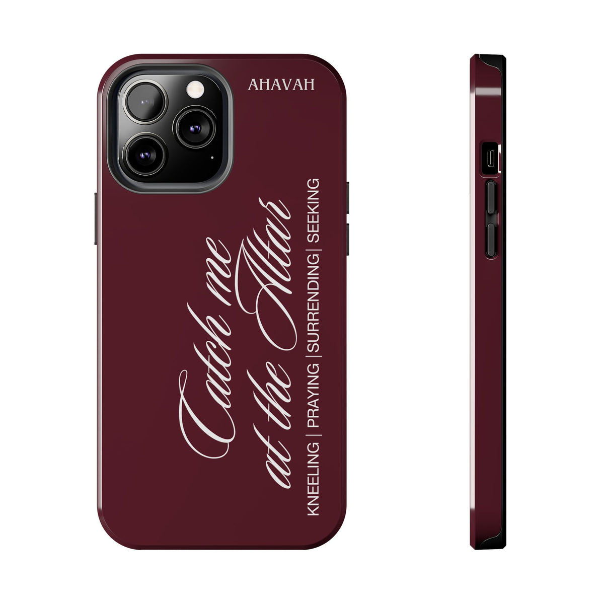 Catch Me at the Altar Phone Case | Anointed Wine