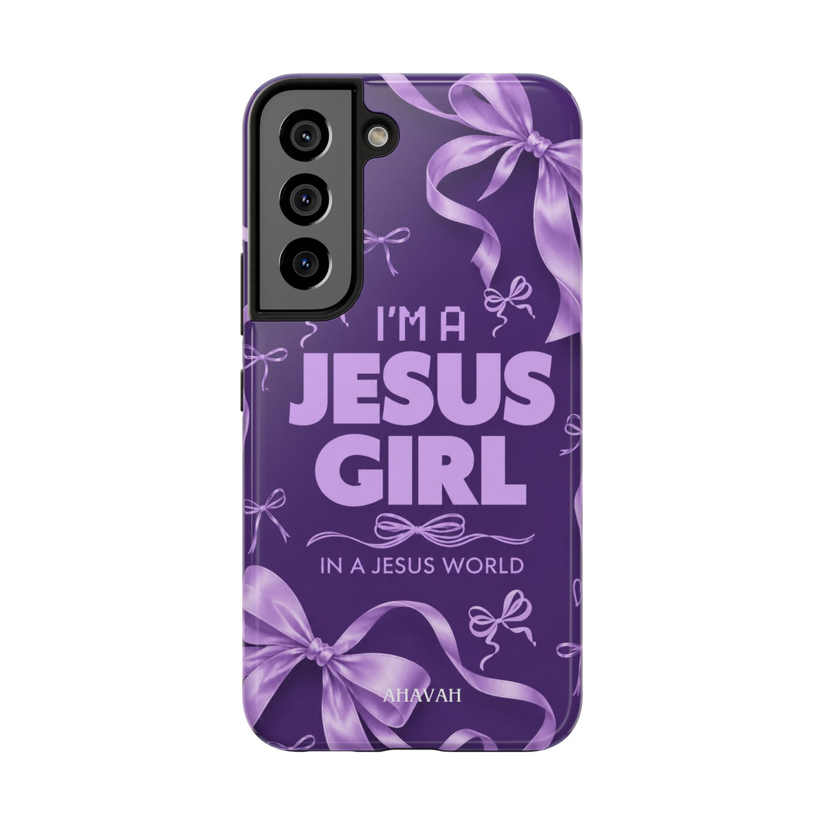 I'm a Jesus Girl Phone Case - Purple