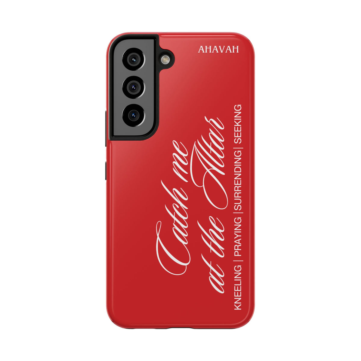 Catch Me at the Altar Phone Case - Redeemed Red