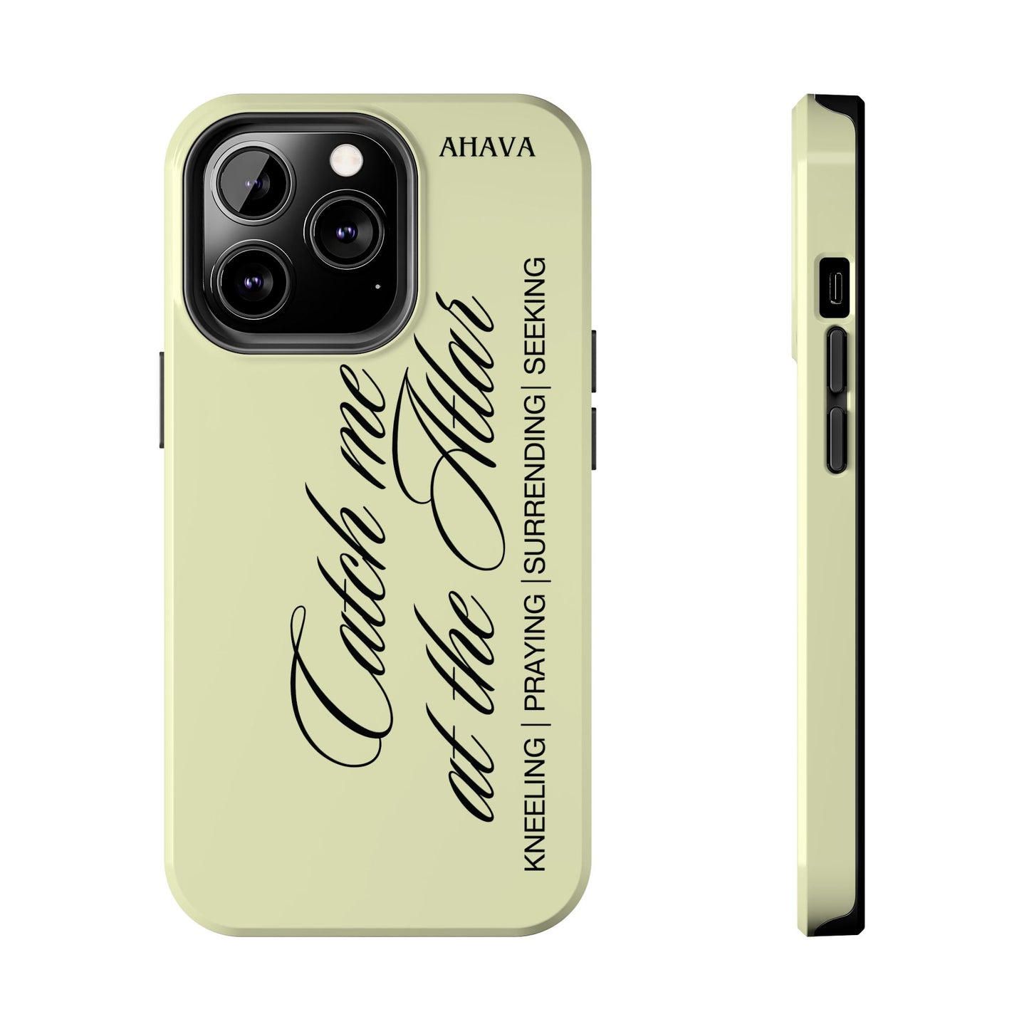 "Catch Me at the Altar" Lemon Phone Case