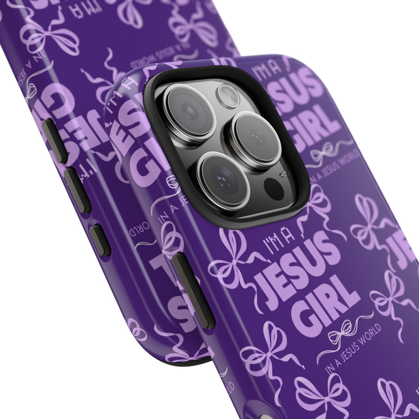 I'm a Jesus Girl Phone Case - Purple