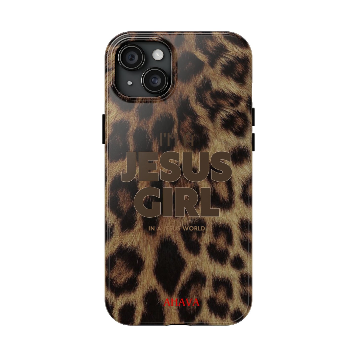I'm a Jesus Girl Case - Leopard