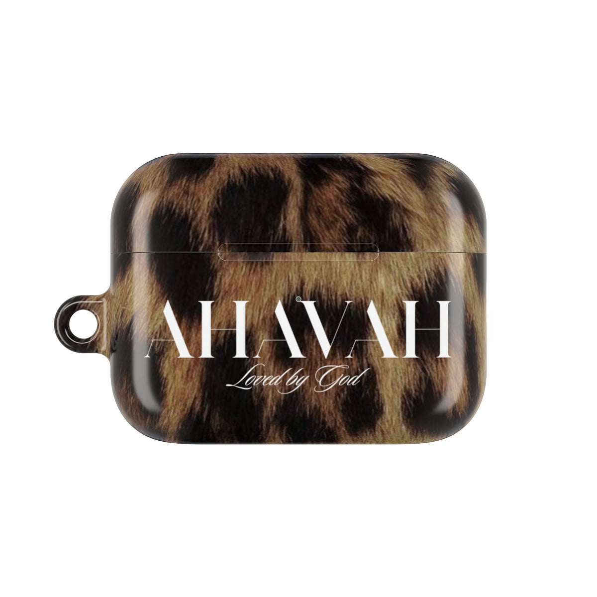 Copy of Personalized : Ahava Leopard Airpod Case
